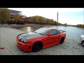the nissan skyline gt-r34 class got the most out of this baby