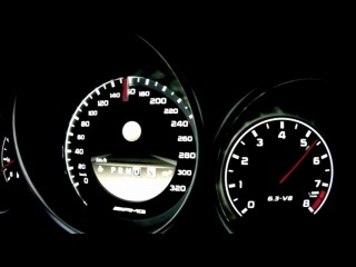 mercedes c 63 amg coup 0-280 km-h (motorsport)